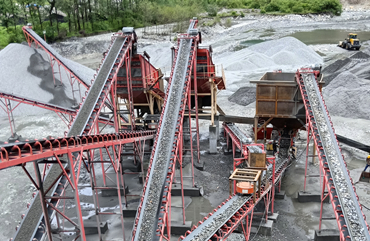 四川阿壩河卵石生產線視頻 四川阿壩河卵石生產線視頻